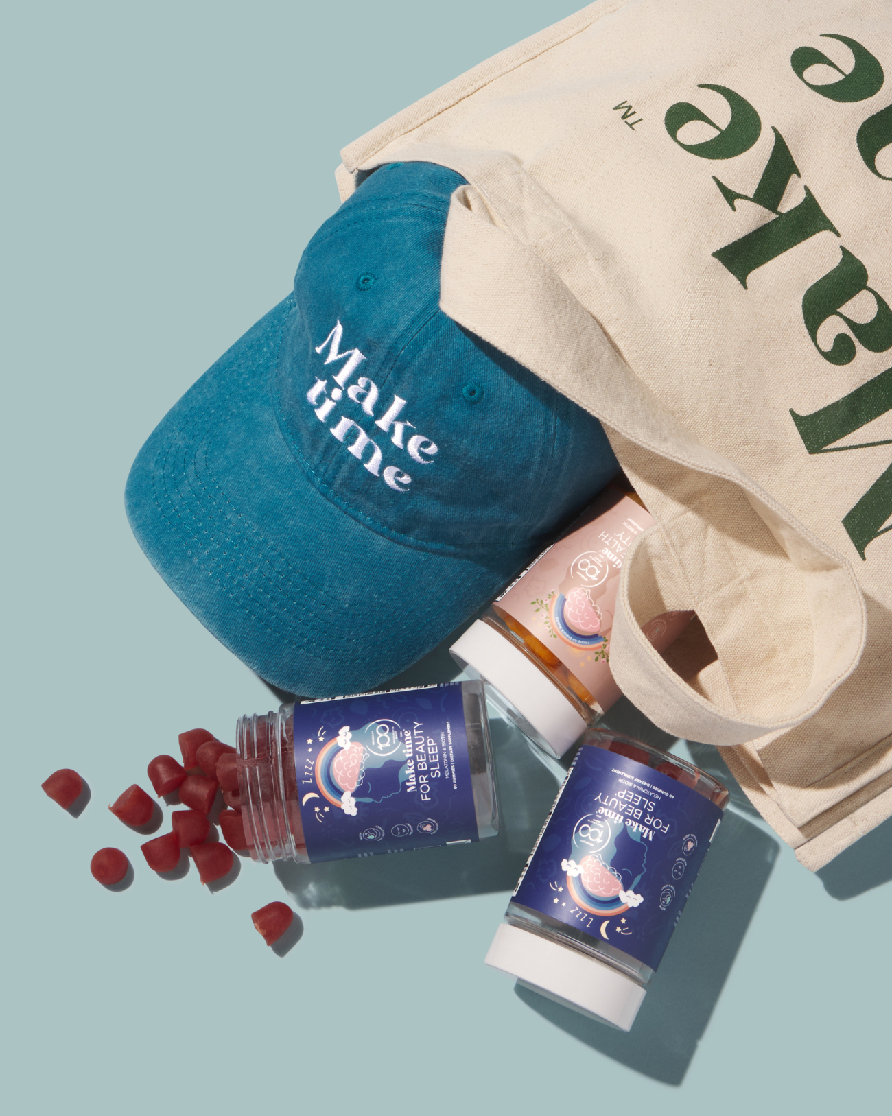 Make Time "Brains Before Manes" Hat