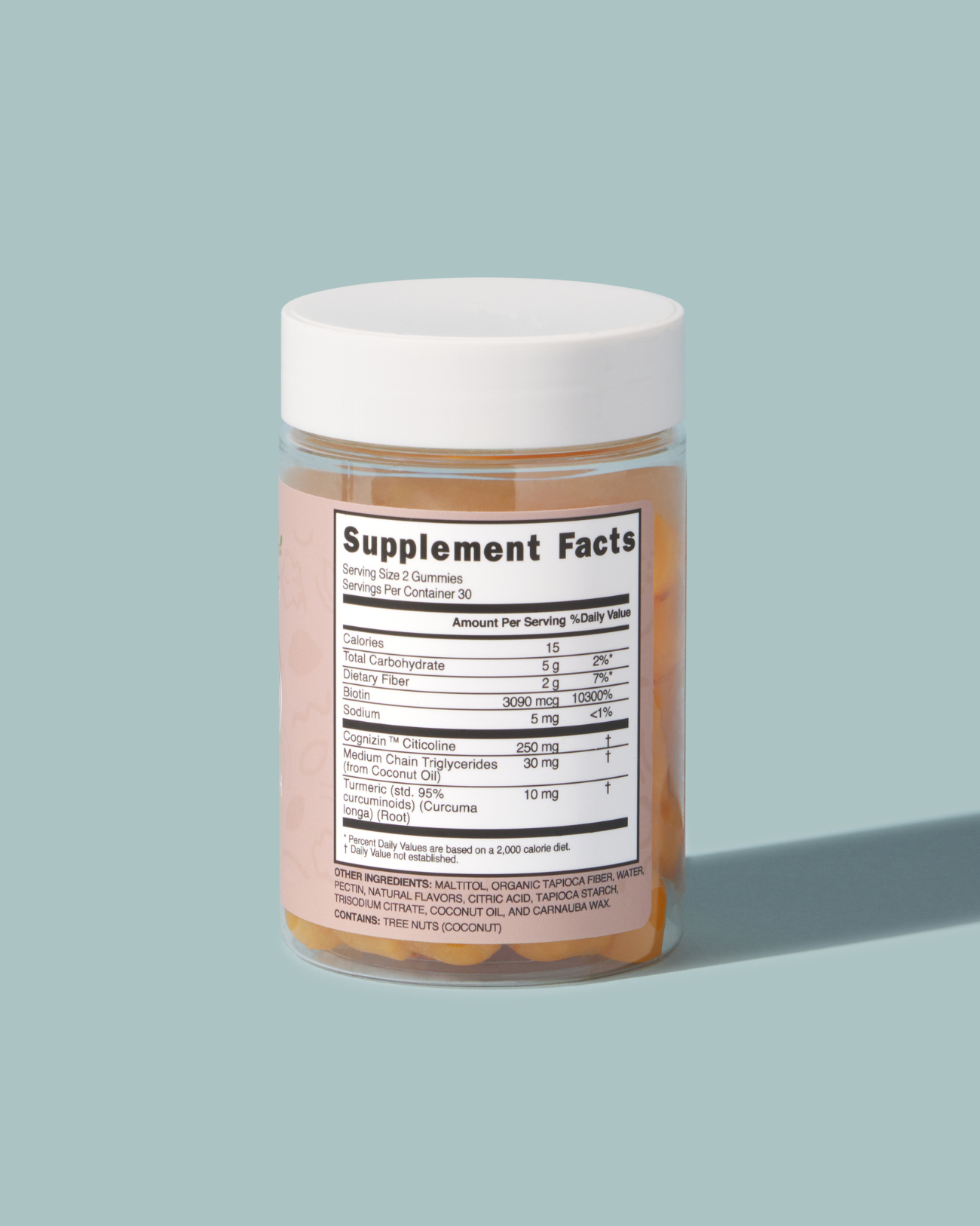 Make Time for Brain and Beauty Gummy