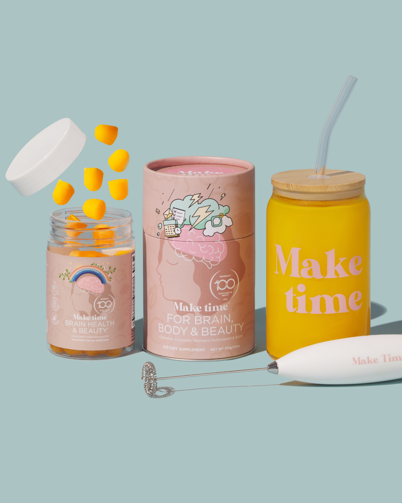 Make Time for Brain and Beauty Gummy