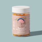 Make Time Brain & Beauty Gummy jar