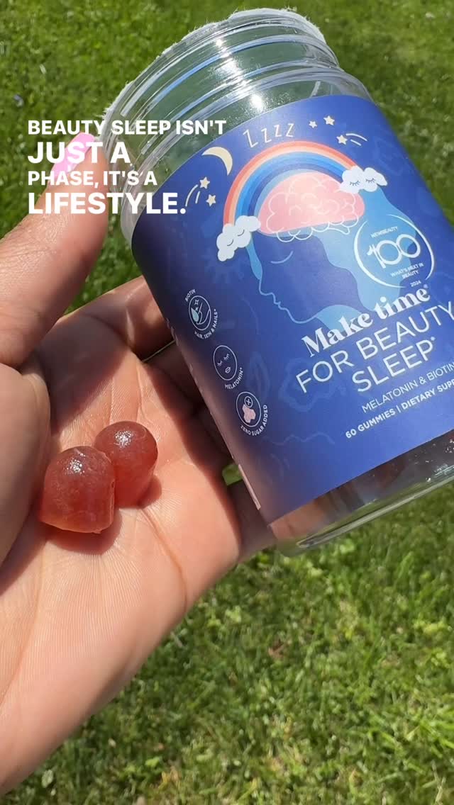 make_time_for_beauty_sleep_gummies_instagram_post