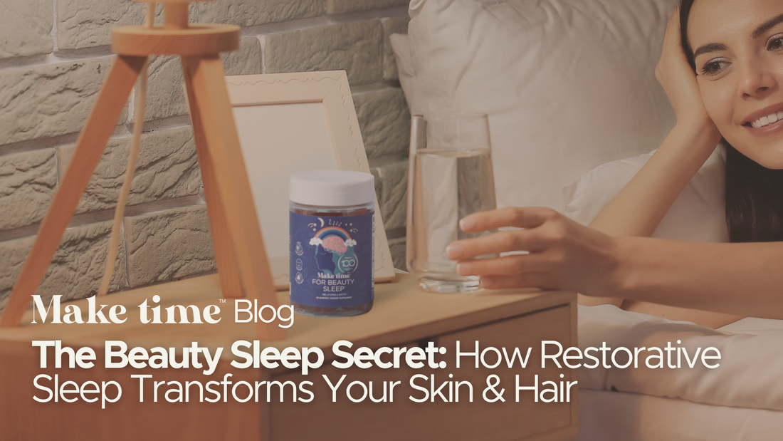 The Beauty Sleep Secret: How Restorative Sleep Transforms Your Skin & Hair