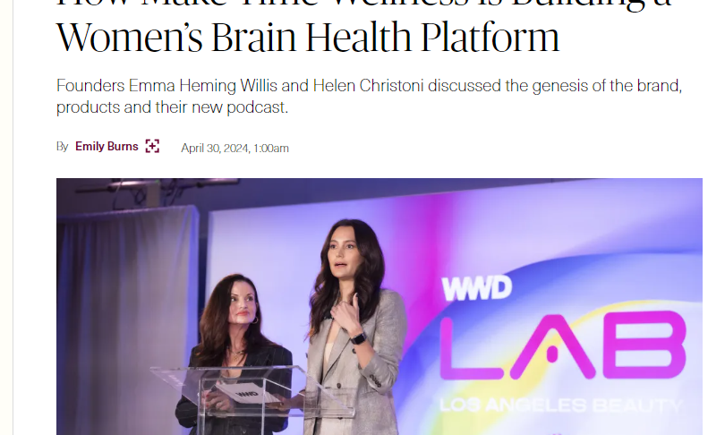 Founders Emma Heming Willis and Helen Christoni discussed the genesis of the brand, products and their new podcast.