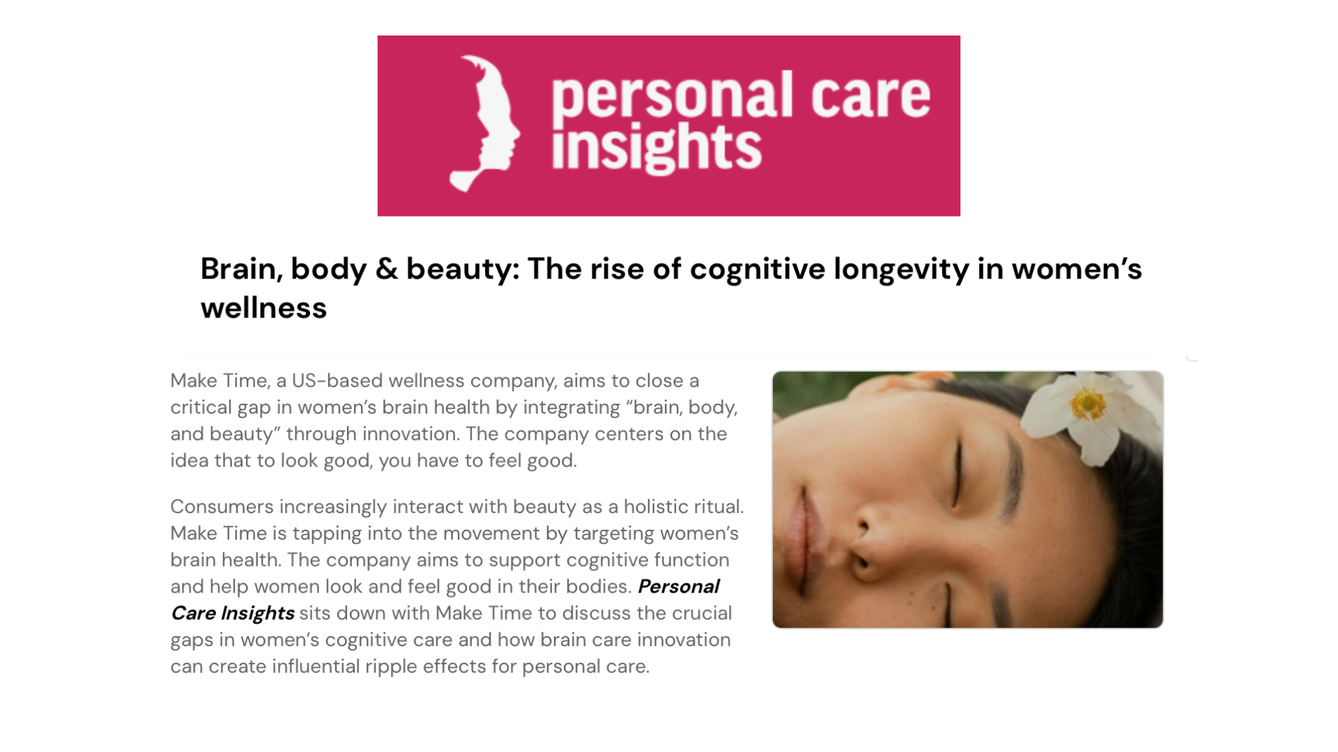 Personal Care Insights