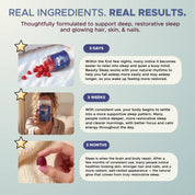 Real ingredients, real results: what to expect after 1 week, 3 weeks and 3 months with Make Time Beauty Sleep Gummy