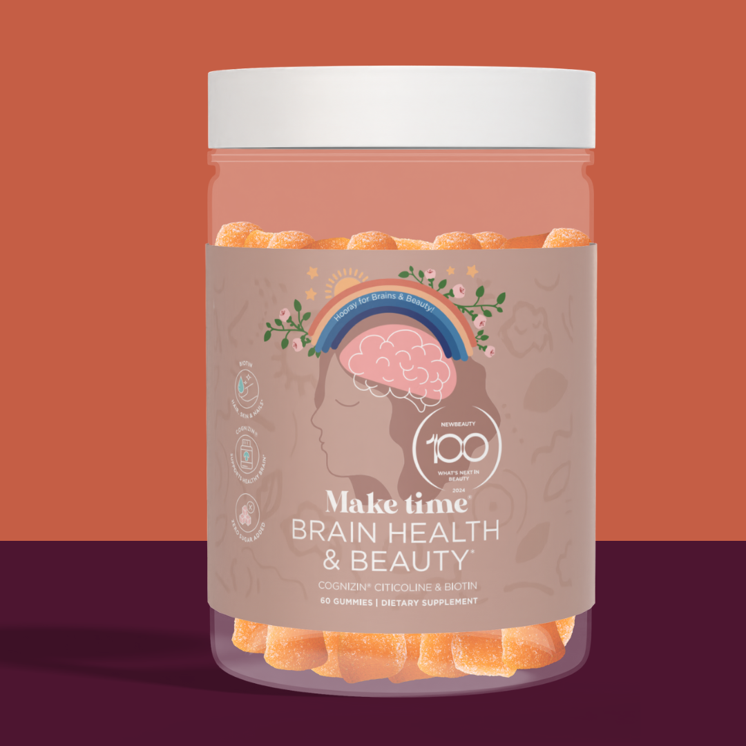 Make Time for Brain and Beauty Gummy