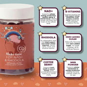 NEW! Make Time NAD+ & Rhodiola Gummy