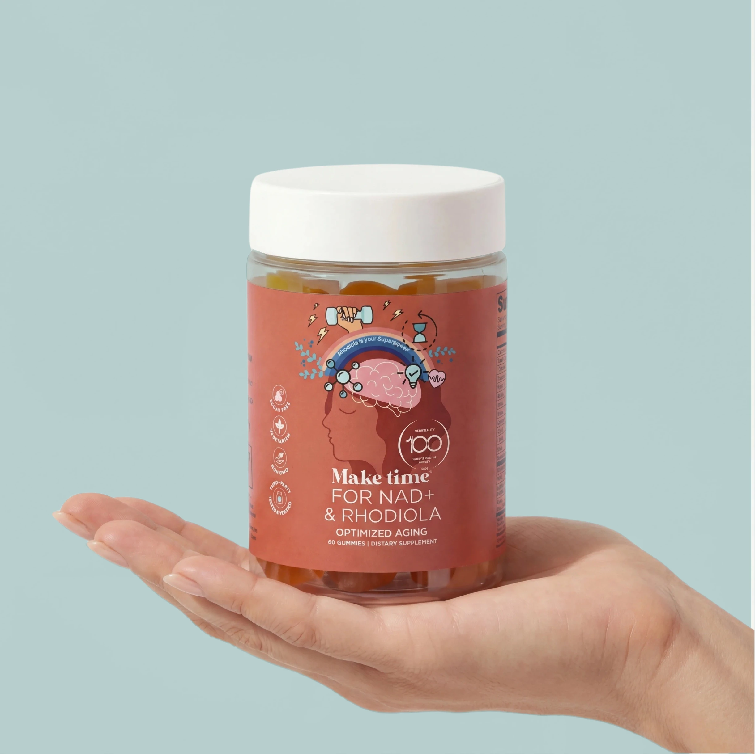 NEW! Make Time NAD+ & Rhodiola Gummy