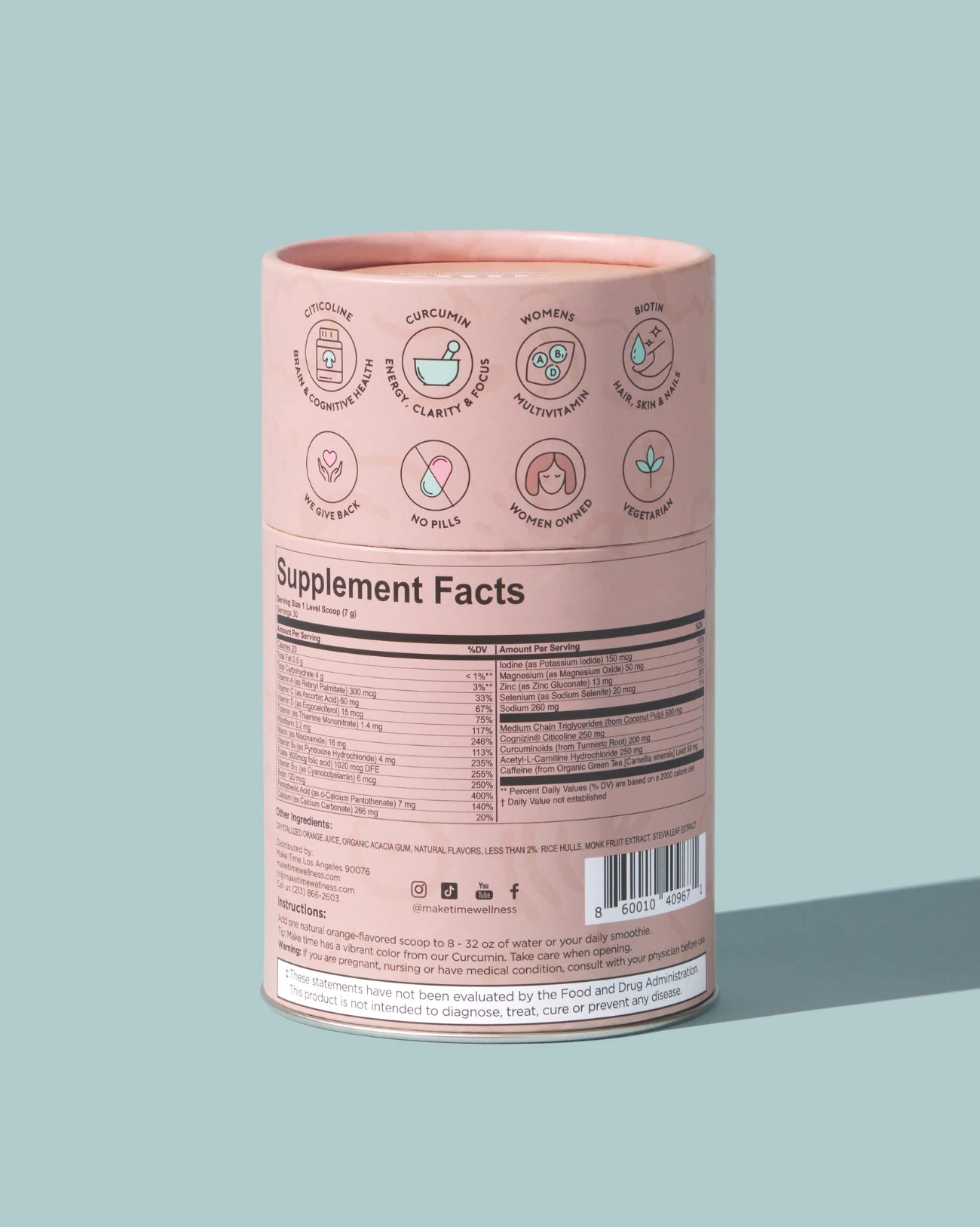 Make Time for Brain, Body, & Beauty