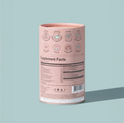Make Time Brain, Body & Beauty powder supplement facts on the back of the canister