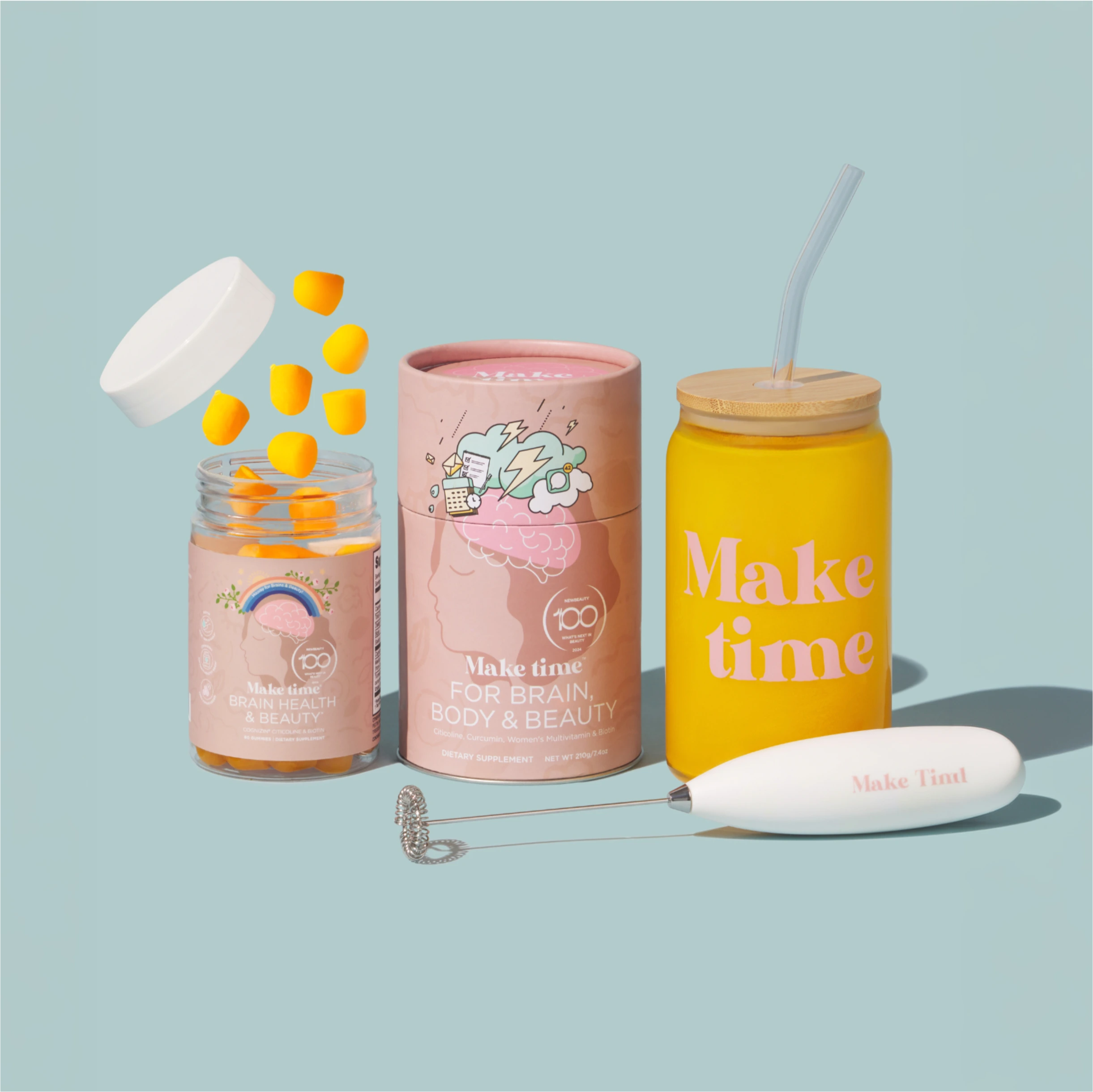 Make Time for Brain and Beauty Gummy